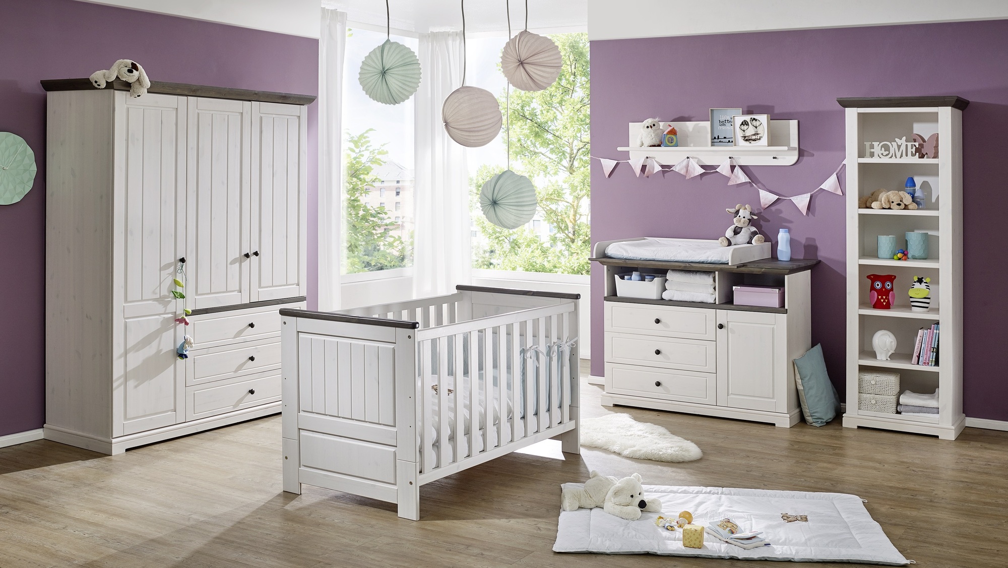 Babyzimmer Jolina Kiefer massiv