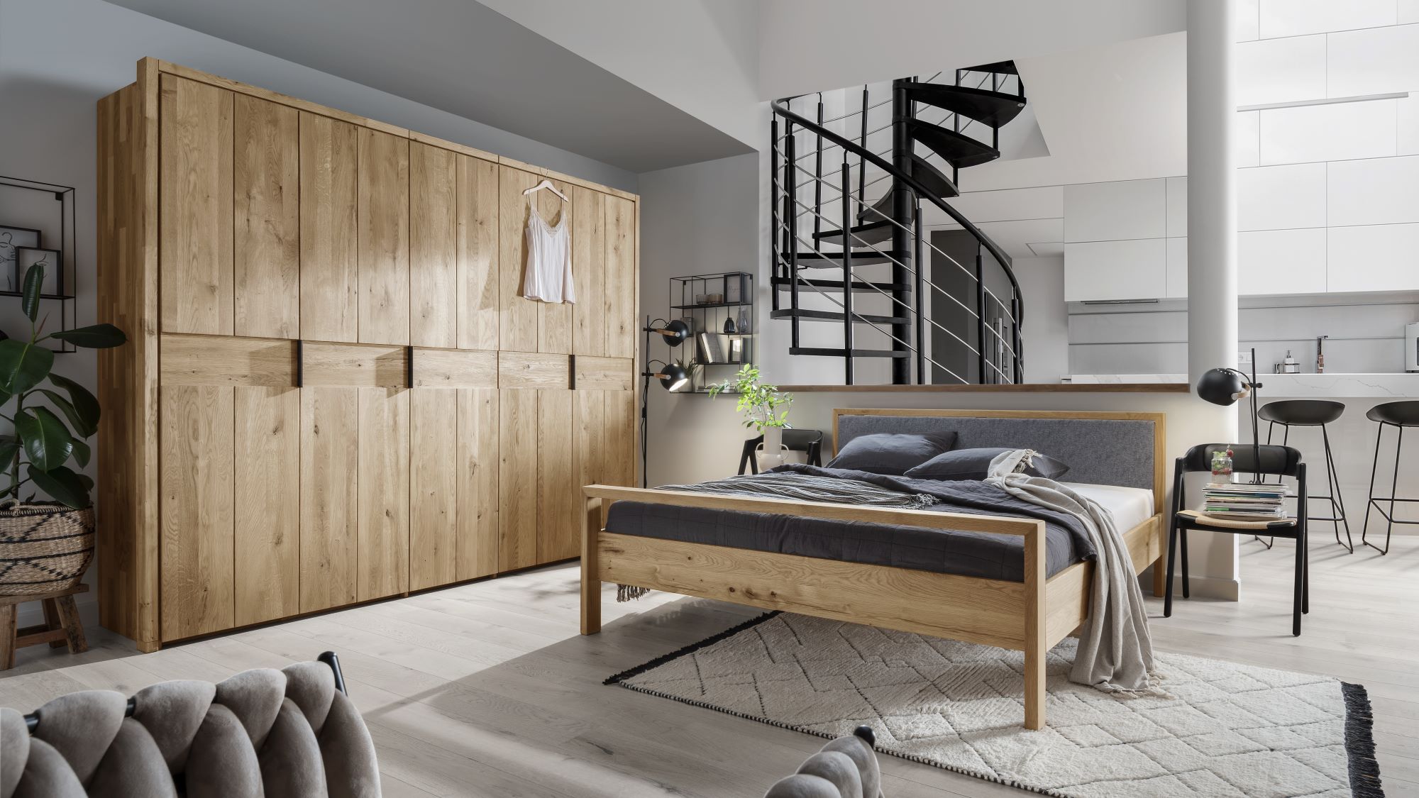 Schlafzimmer Aalborg Eiche