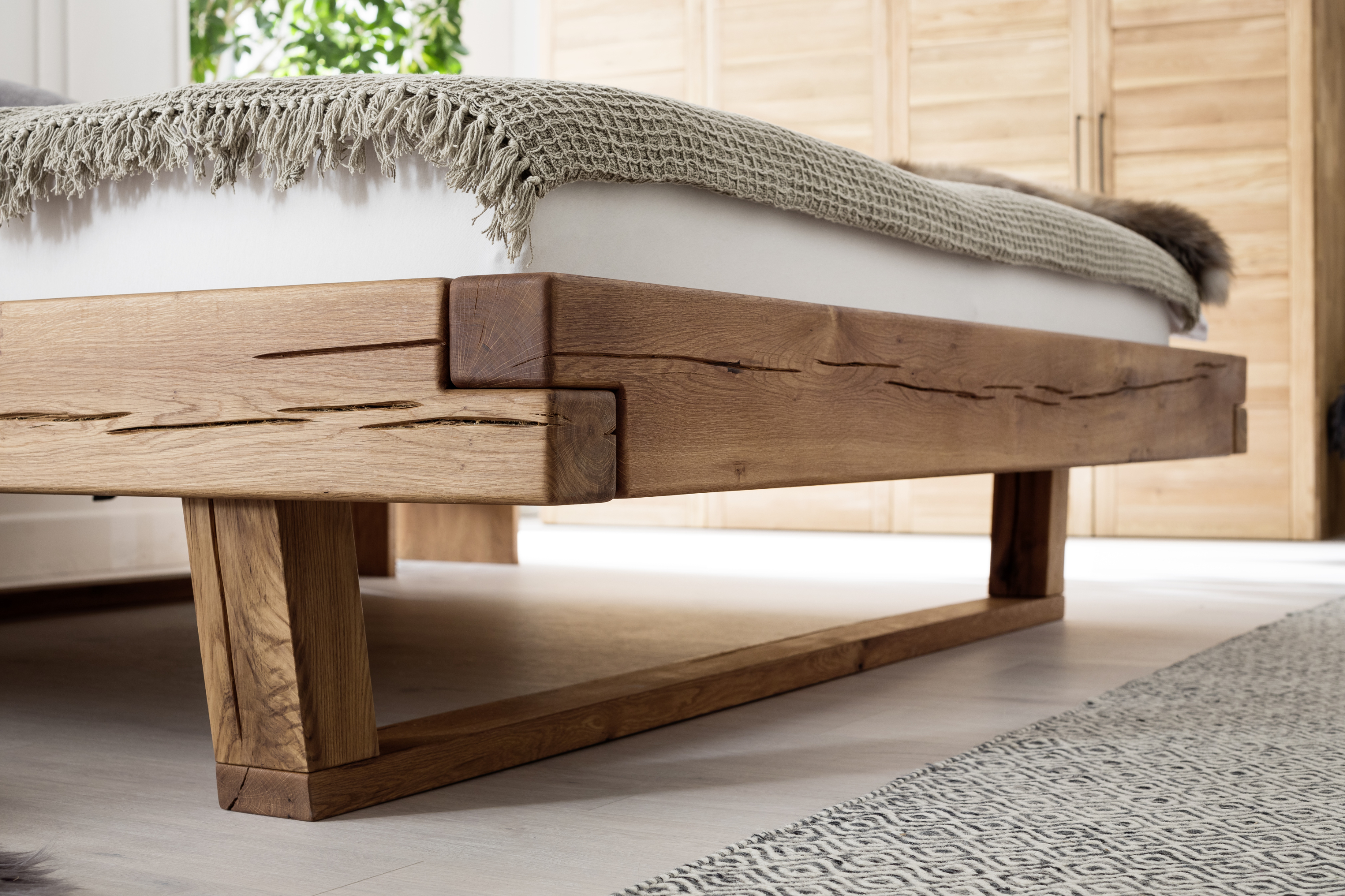 Schlafzimmer Betten aus Massivholz