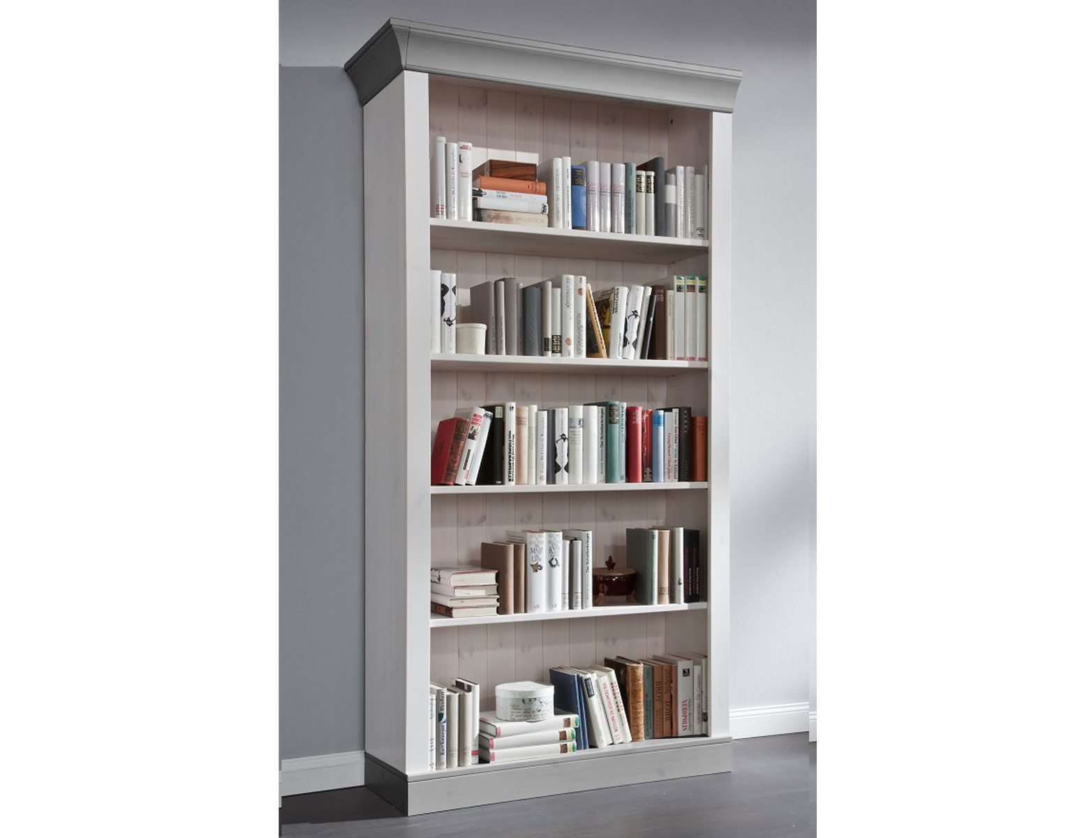 Bücherregal Bergen Landhausstil | Jumek