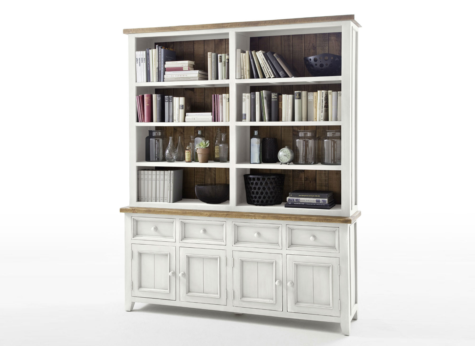 Bücherregal Byron Landhausstil weiss | MCA Furniture