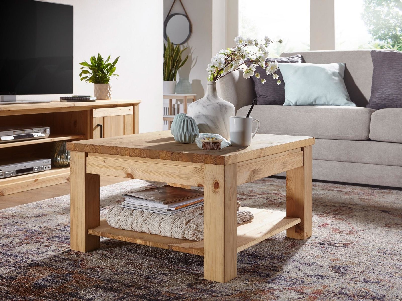 Couchtisch I Molde Landhausstil Massive Kiefer | G&K
