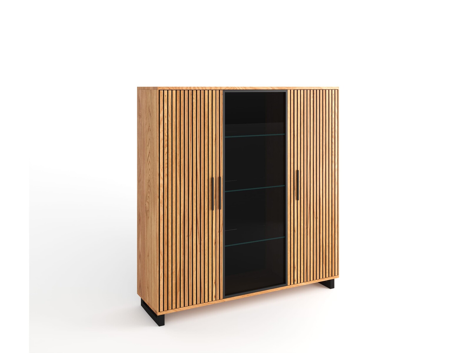 Highboard halbhoch, 3-türig Akustikpaneel
