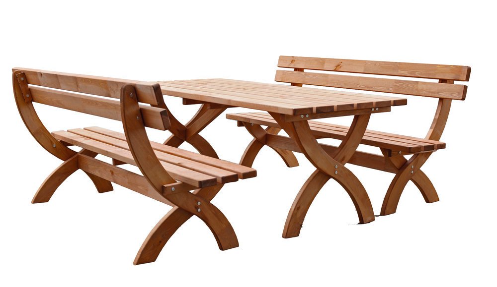Garten Holz Sitzgruppe MOSEL Kiefer | Garden Pleasure