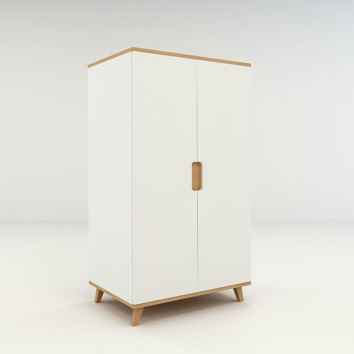 Kleiner Kleiderschrank mit zwei Fronten Colorland | Colorland