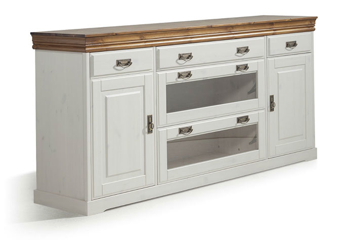 Sideboard weiß Landhaus Nordic | G&K