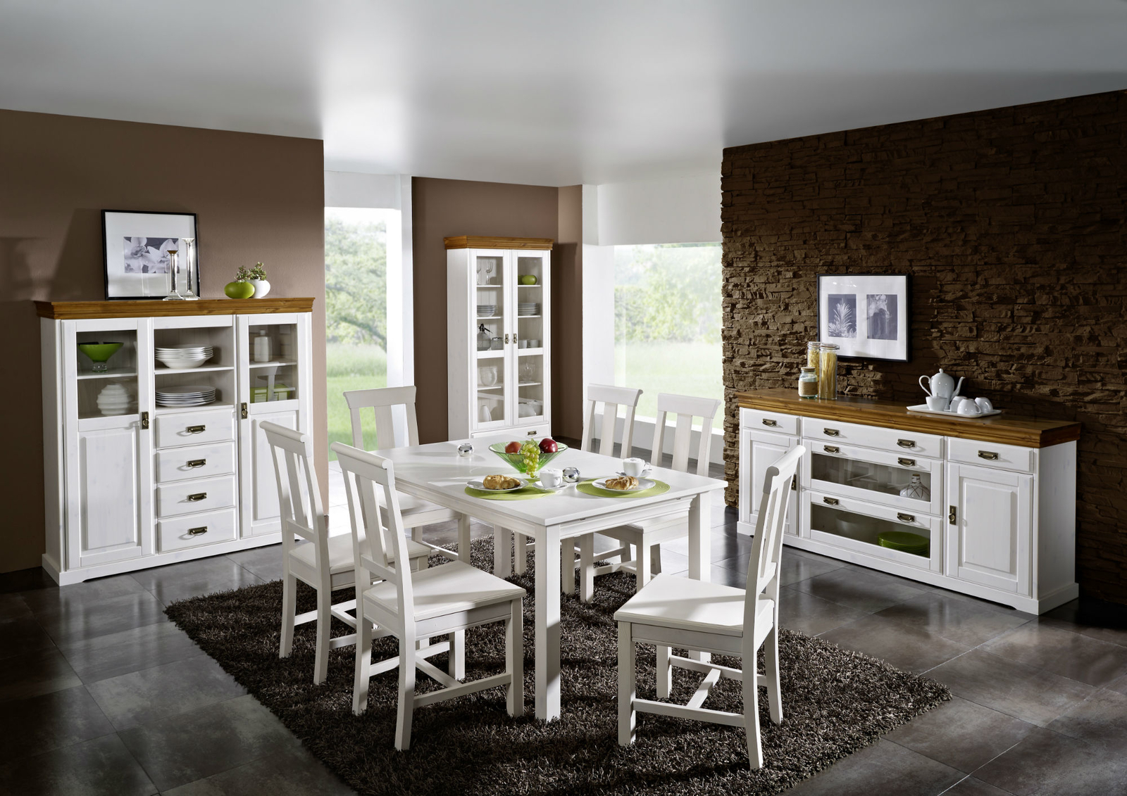 Sideboard weiß Landhaus Nordic | G&K
