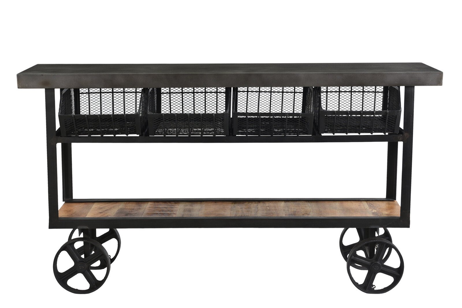 Unikat Küchenwagen Steely | Wohnglücklich