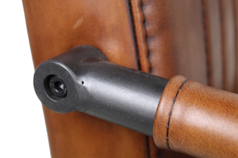 Armlehnstuhl Nevada Büffelleder/Metall Bild 6