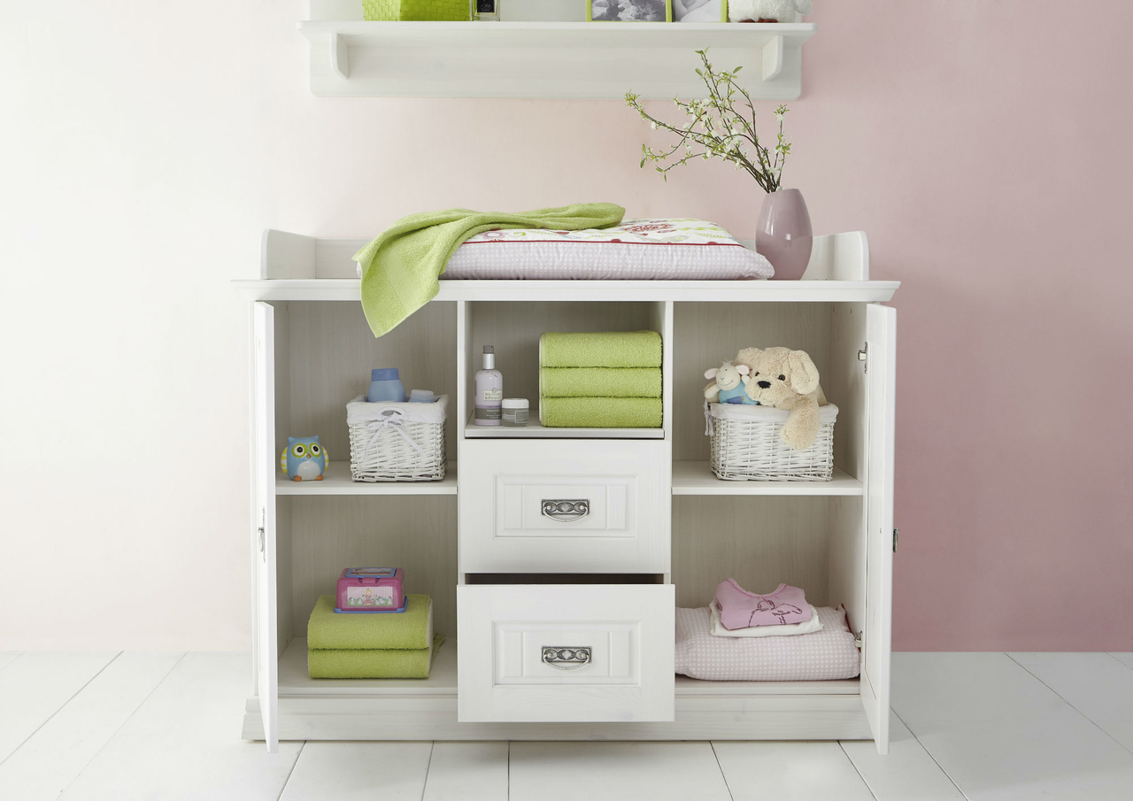 Babyzimmer Odette Kiefer massiv Bild 3