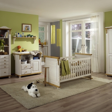 Babyzimmer Romantik Wickelkommode Bild 3