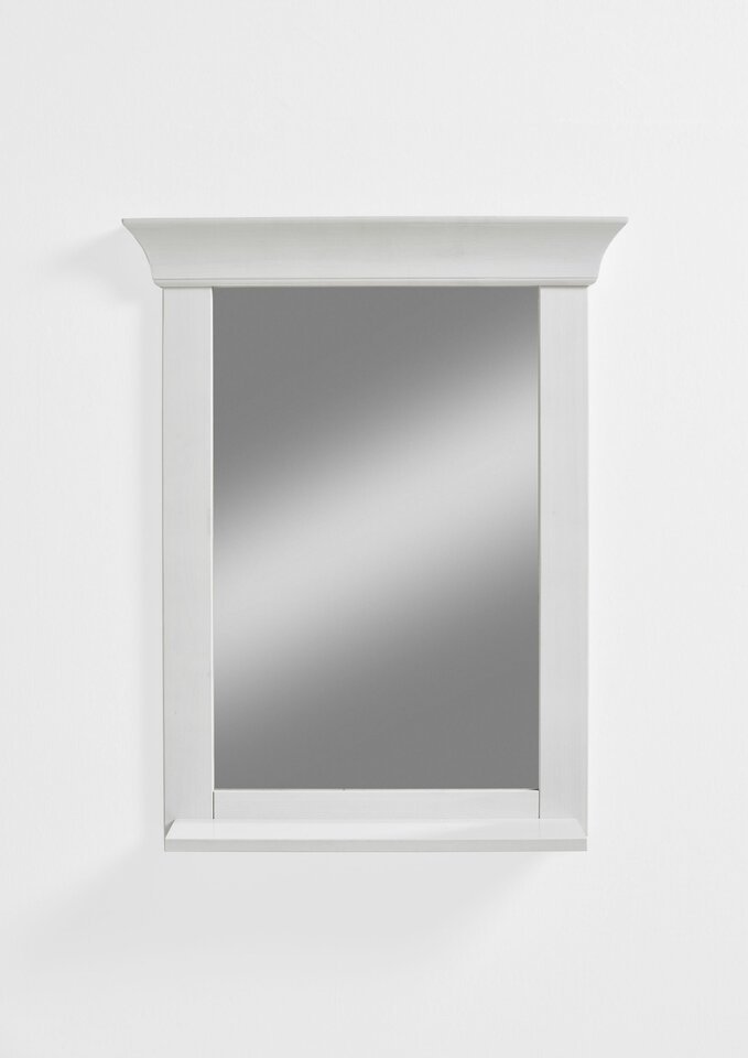 Massivholz Spiegel mit Ablage Preview Image