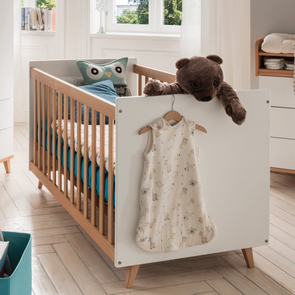 Infanscolor Babybett aus massiver geölter Buche Preview Image