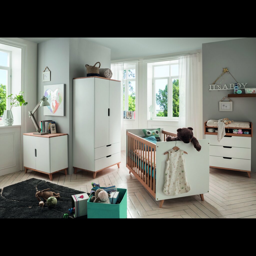 Infanscolor Babybett aus massiver geölter Buche Preview Image