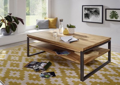 Couchtisch Byrum Massive Akazie Bild 2