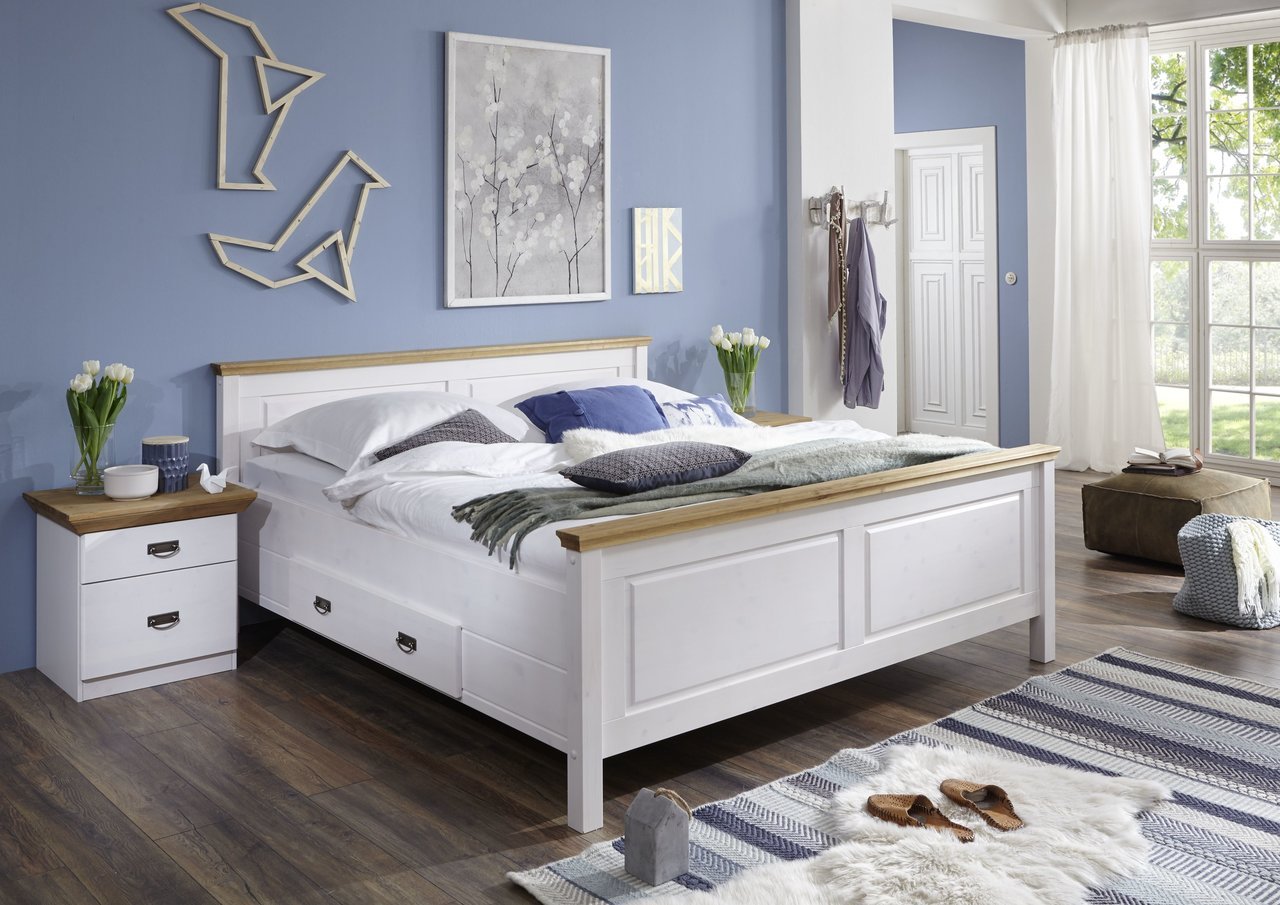 Doppelbett Bergen Kiefer Massiv Bild 6