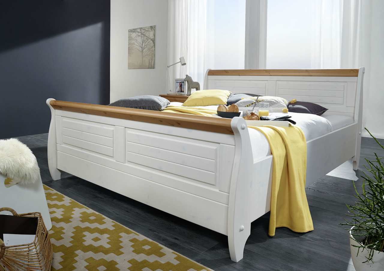 Doppelbett Kiefer skandinavisch Skandic Bild 3