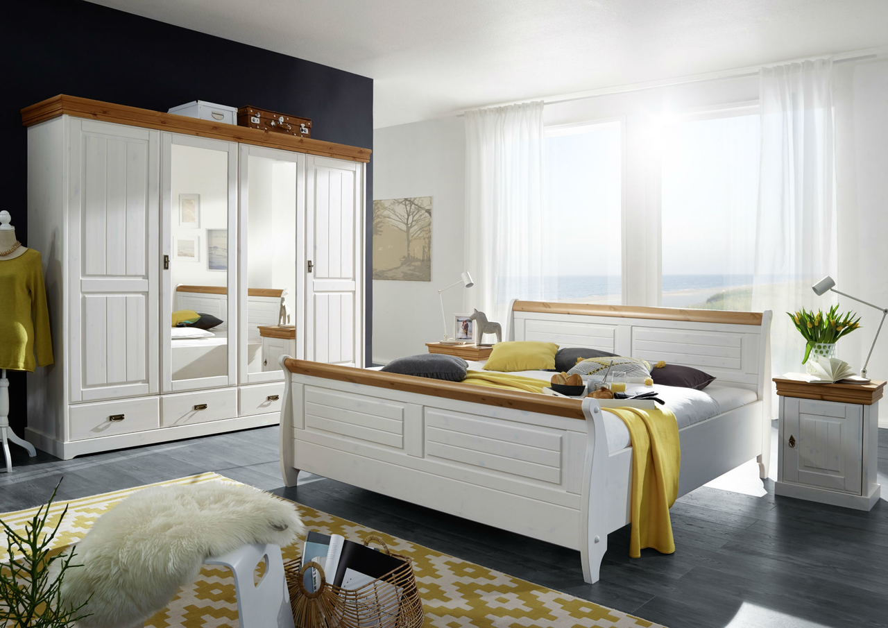 Doppelbett Kiefer skandinavisch Skandic Preview Image