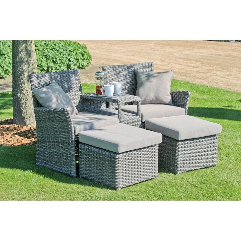 Doppelsessel-Set CALGARY, Gartensessel Preview Image