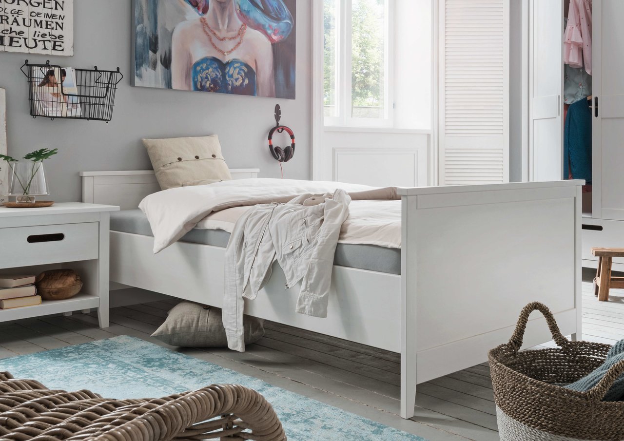Infans Einzelbett Solvita aus massiver Kiefer Preview Image