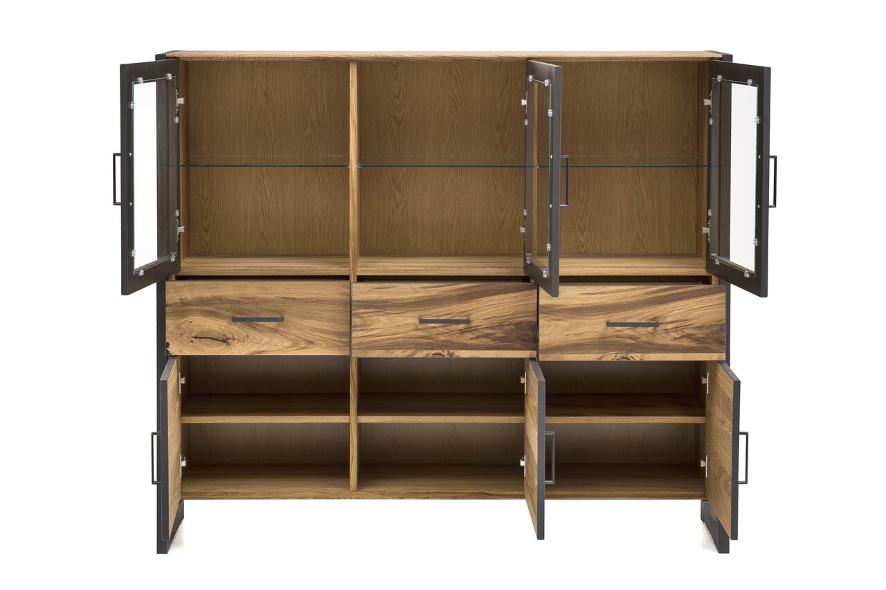Alteiche Janne Highboard Preview Image