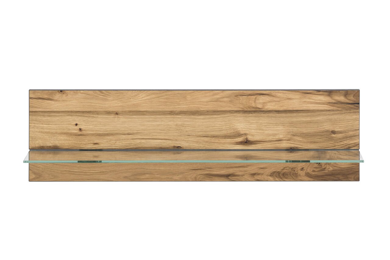 Alteiche Janne Wandboard mit Glasablage Preview Image