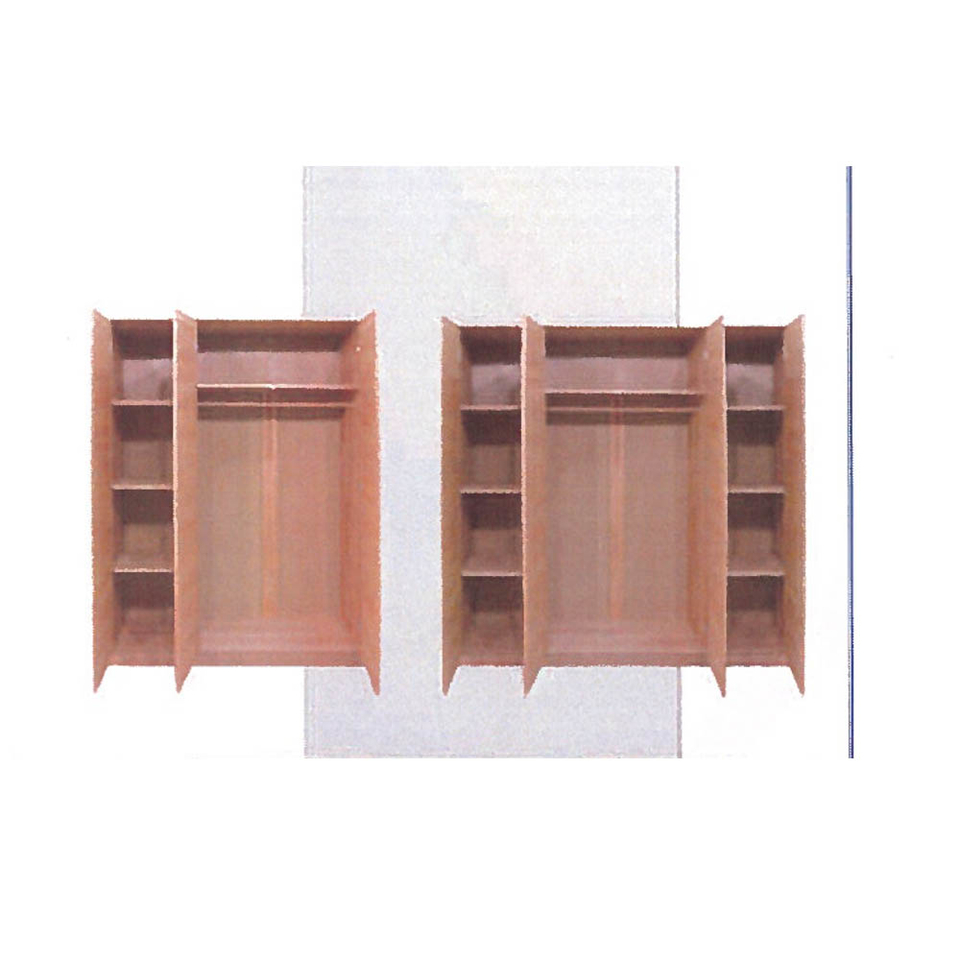 Elfo Drehtürenschrank Kleiderschrank Tollow Kernbuche massiv Bild 8