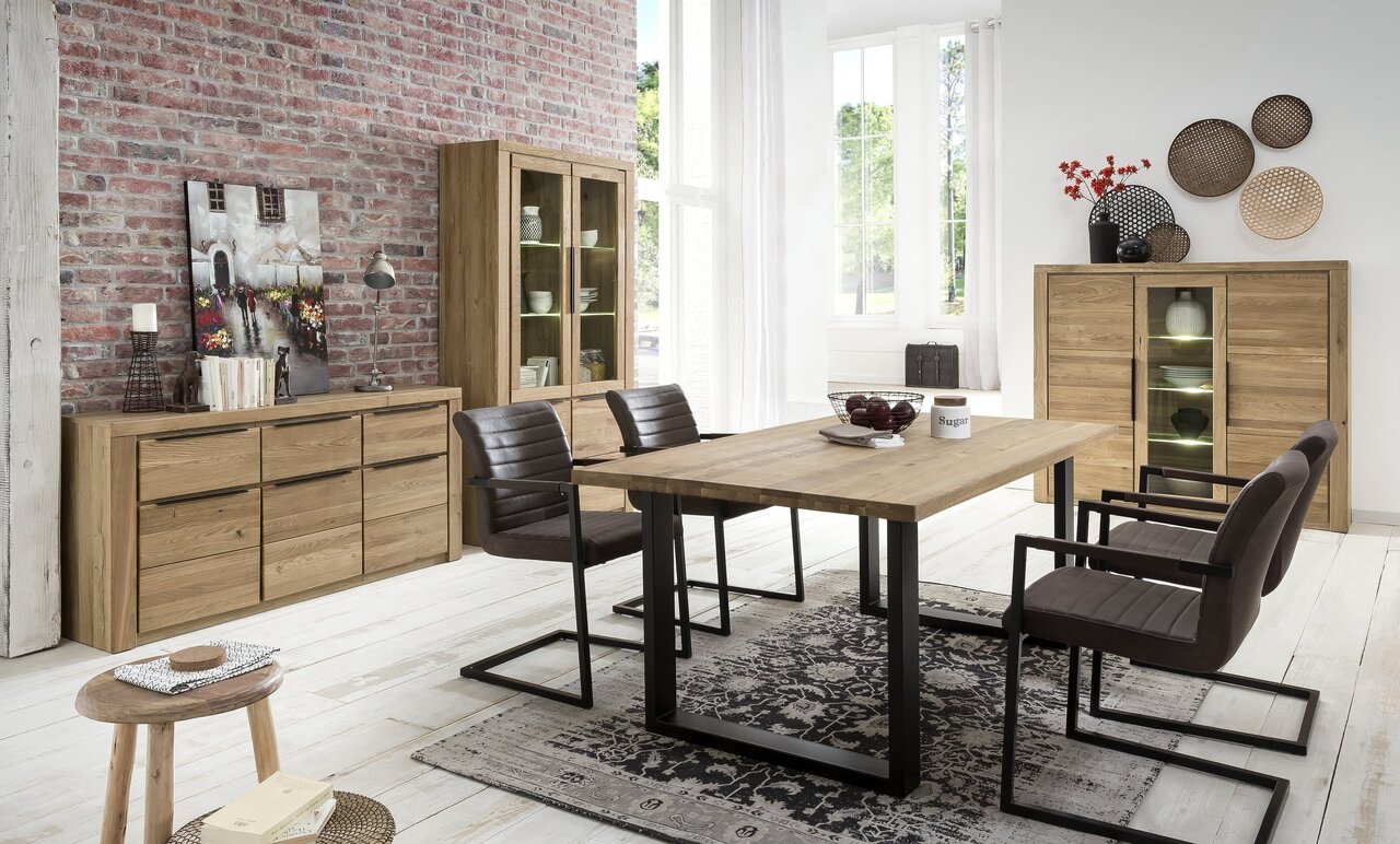 Eiche Greta Highboard Bild 3