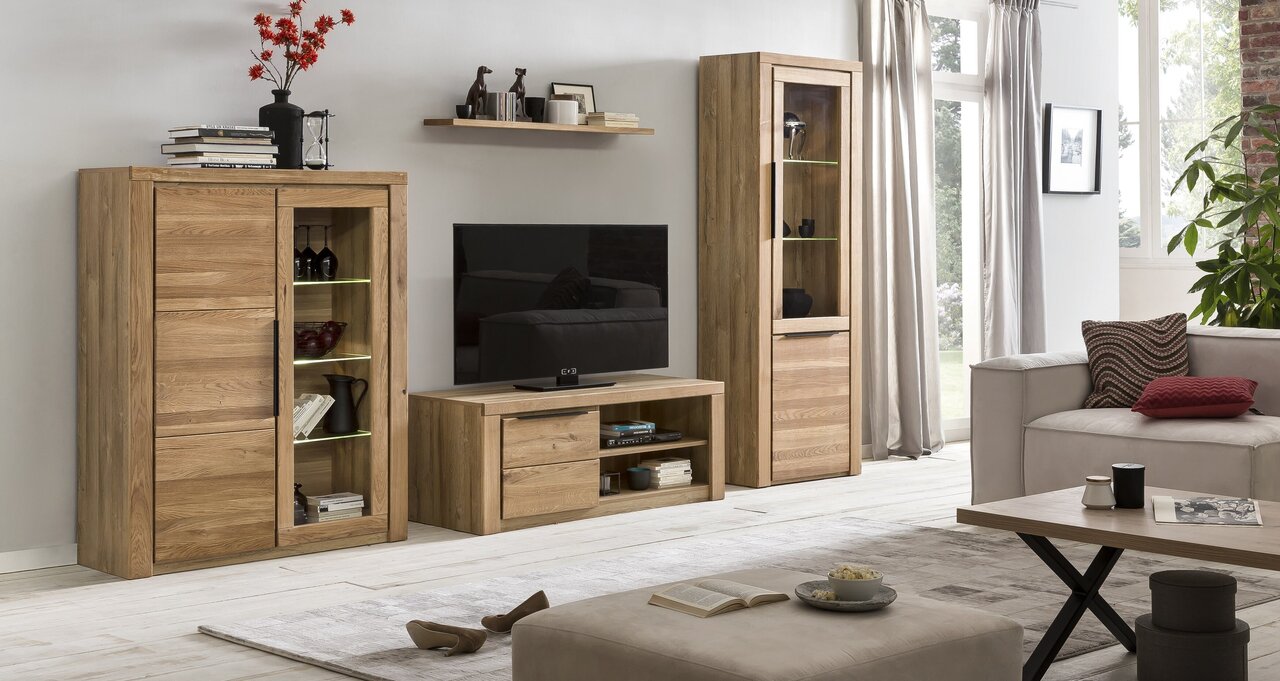 Eiche Greta Vitrine Bild 7