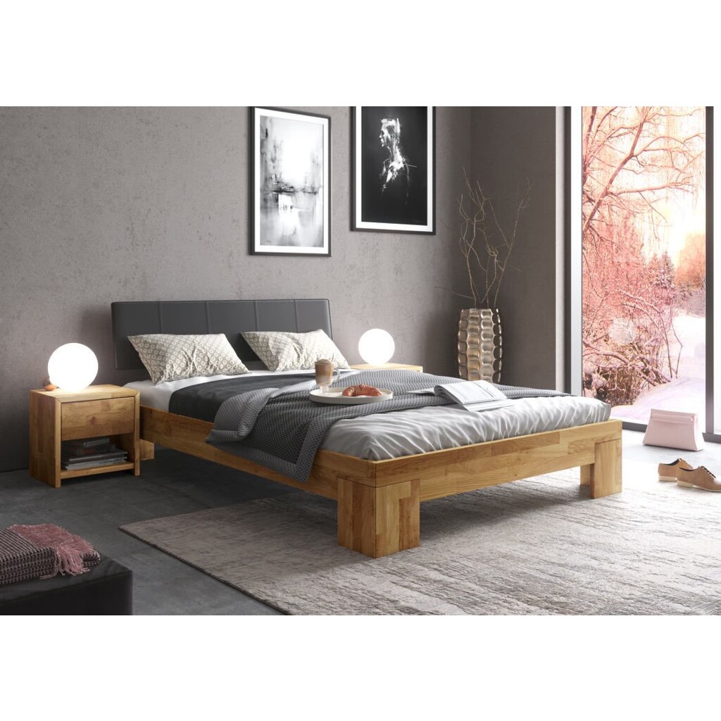 Futonbett Futonliege Neo Bett Eiche Massiv Preview Image
