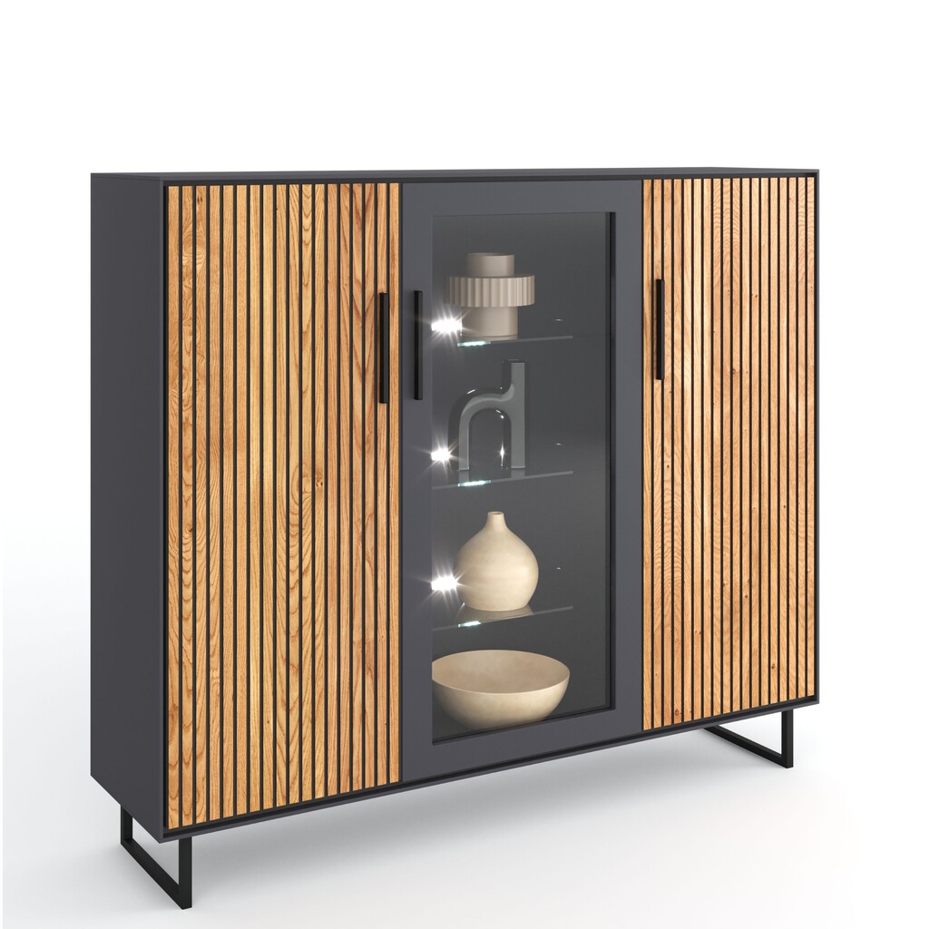 Stella Highboard aus Eiche Preview Image