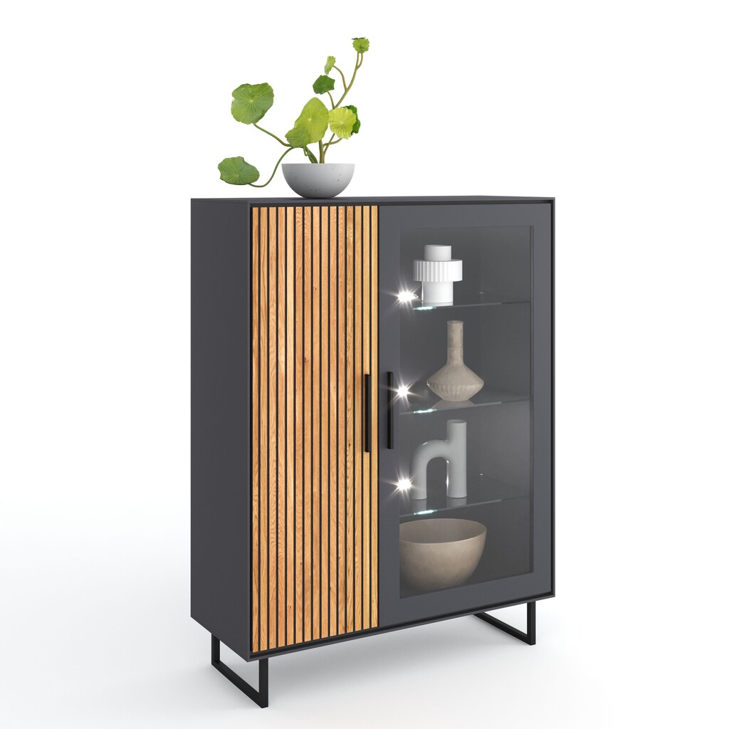 Stella Vitrine aus Eiche Preview Image