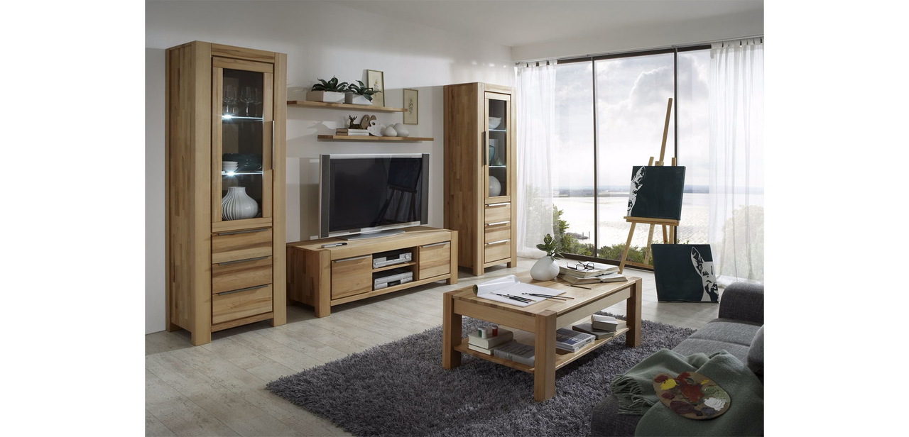 Elfo TV-Kommode Fernsehschrank Nena Massivholz Bild 2