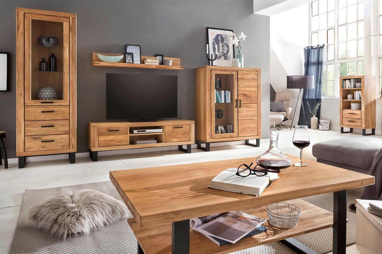 Eiche Tina TV-Kommode groß Preview Image