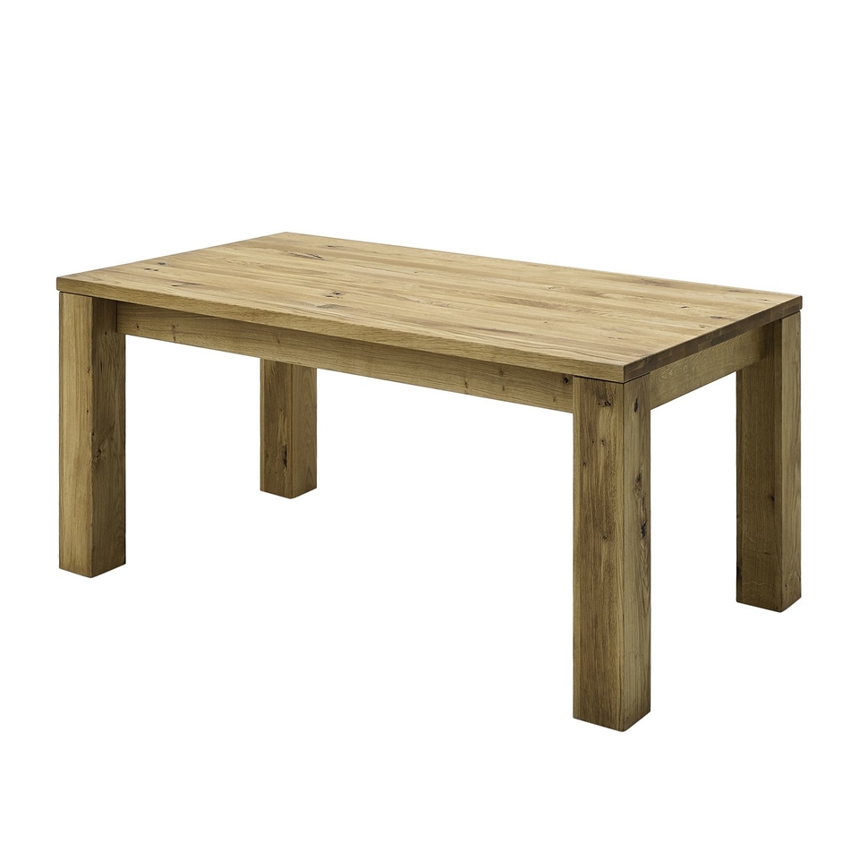 Esstisch mit Gestellauszug Lissy aus Massivholz Bild 4