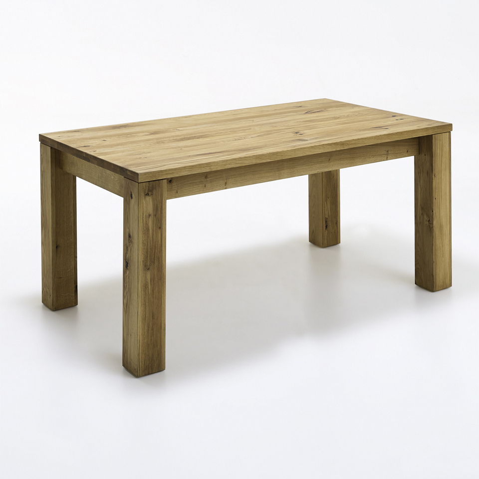 Esstisch mit Gestellauszug Lissy aus Massivholz Bild 5