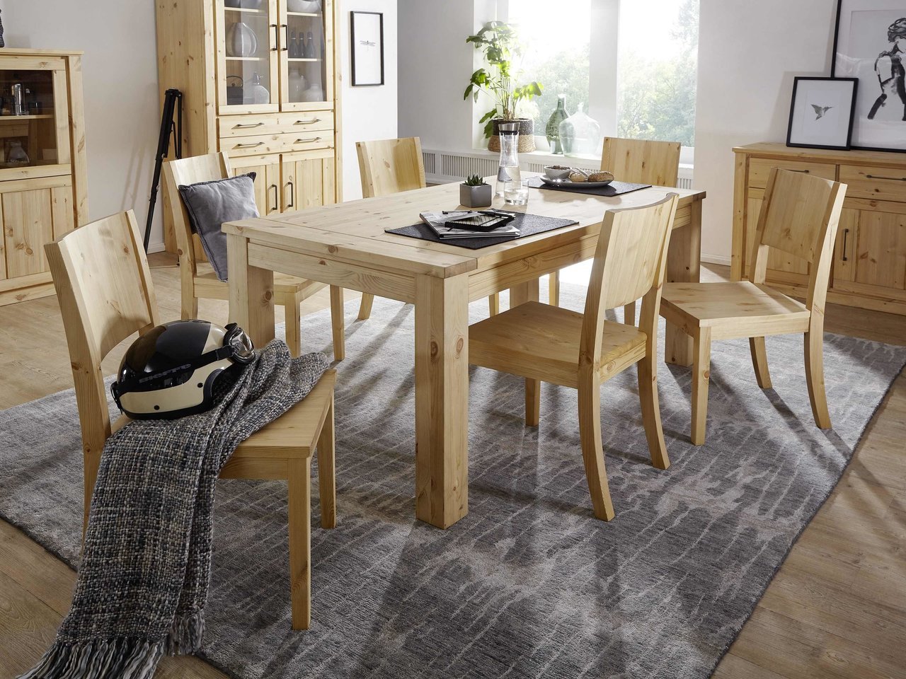 Esstisch Molde Landhausstil Massive Kiefer | G&K