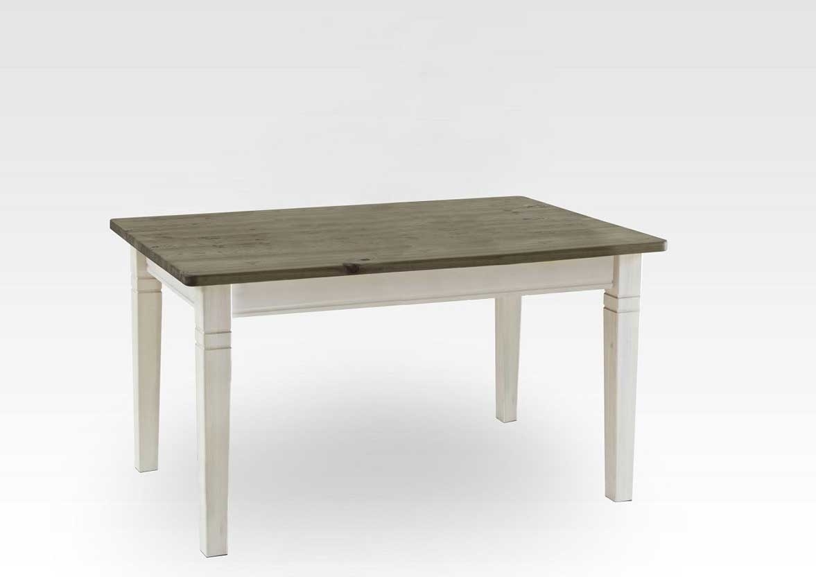 Esszimmer Gruppe mit Sideboard Fjord weiß grau im Landhausstil Bild 6
