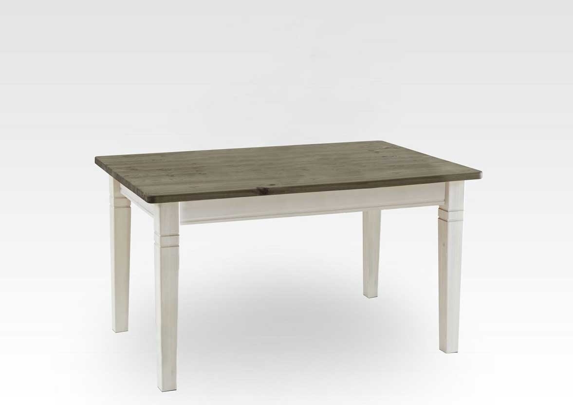 Esszimmer Gruppe mit Sideboard Fjord weiß grau im Landhausstil Bild 7