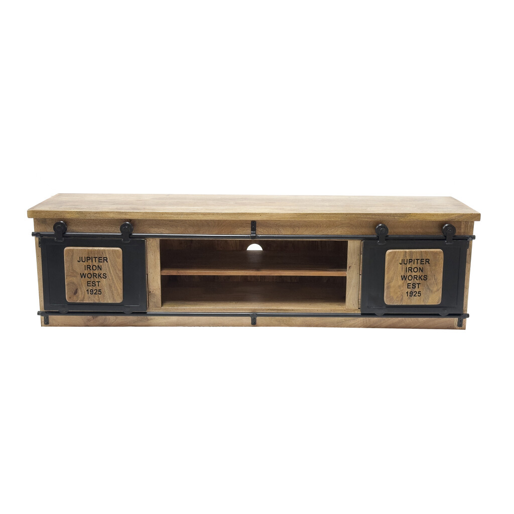 TV-Schrank Mark aus Mangoholz Bild 3