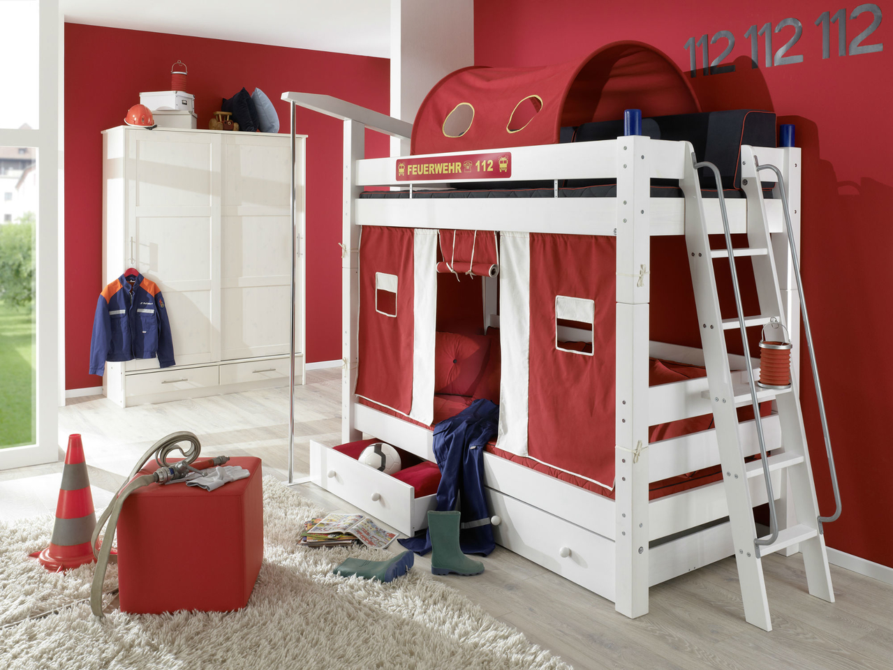 Zubehör für Feuerwehr Etagenbett Moby für Kinder Preview Image