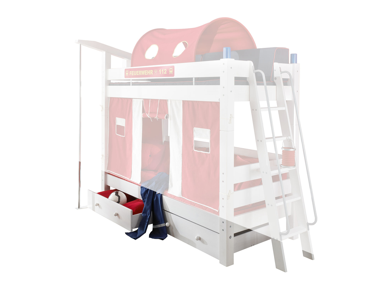 Zubehör für Feuerwehr Etagenbett Moby für Kinder Bild 6
