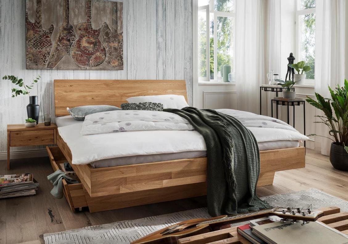 Bett Oppdal II aus Wildeiche Preview Image