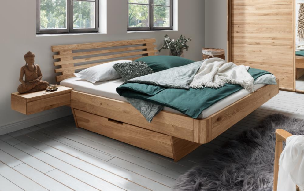 Bett Edsbyn VIII aus Wildeiche Preview Image