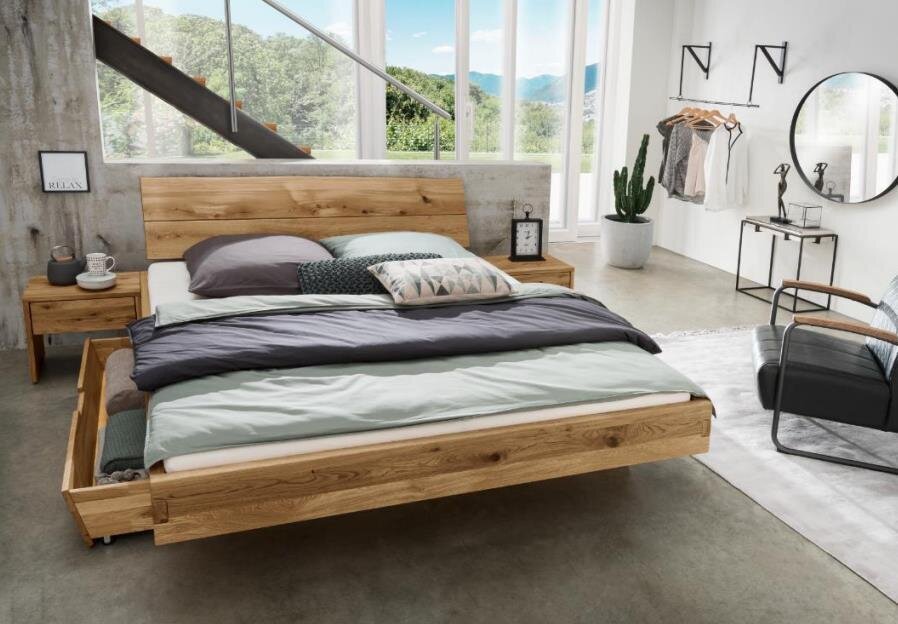 Bett Forsholm III aus Wildeiche Preview Image