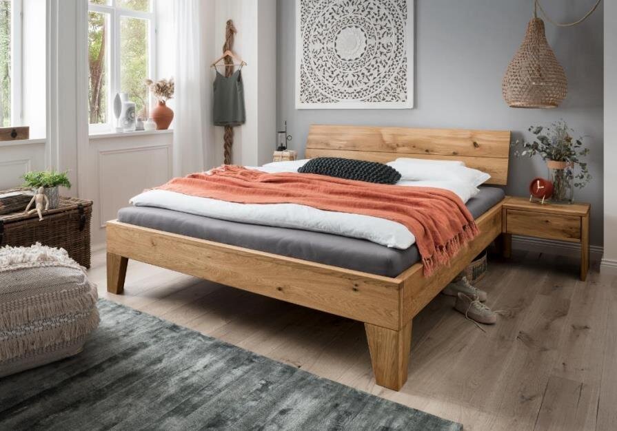 Bett Lillsele I aus Wildeiche Preview Image