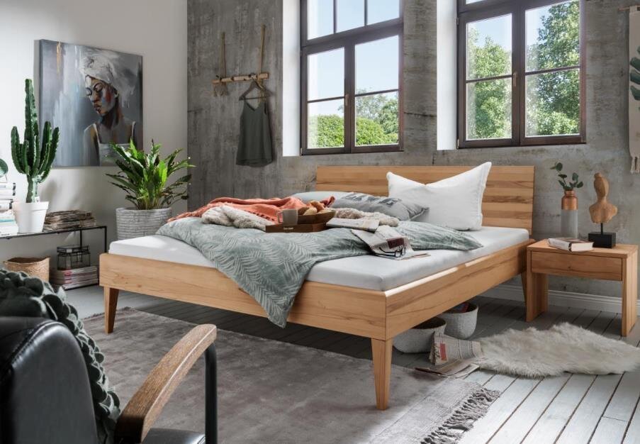 Bett Norrby IV aus Kernbuche Preview Image
