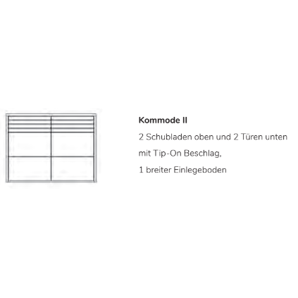 Kommode Kansas aus Wildeiche Preview Image