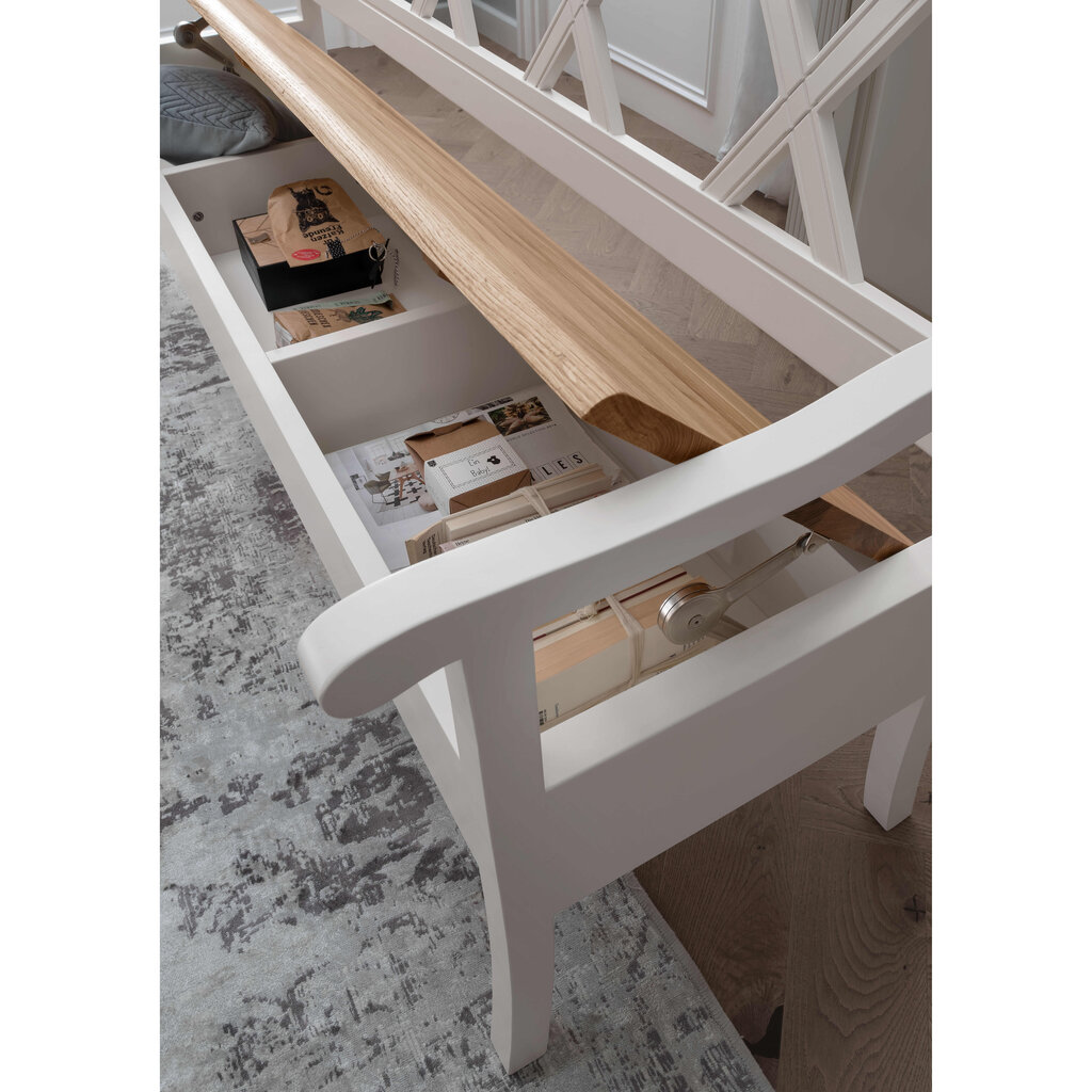 Bank Alva aus massiver Kiefer und Eiche Preview Image