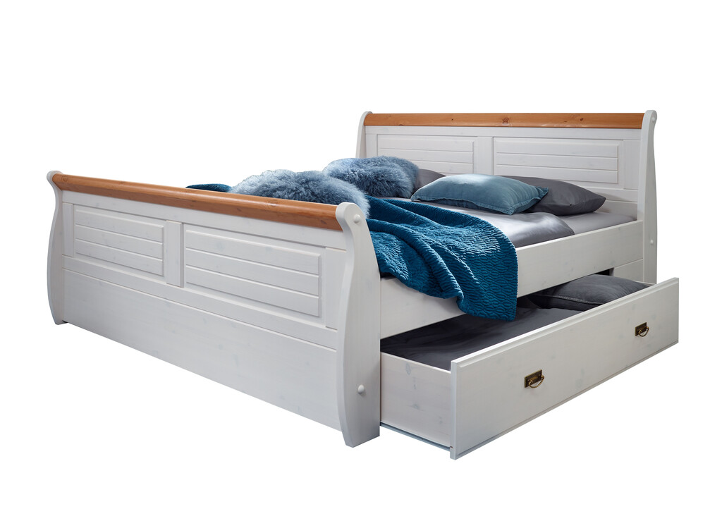 Doppelbett Kiefer skandinavisch Skandic Bild 2